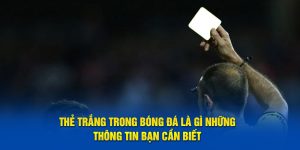 Thẻ Trắng Trong Bóng Đá Là Gì Những Thông Tin Bạn Cần Biết 